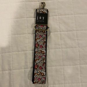 Purse strap, vintage guitar strap style